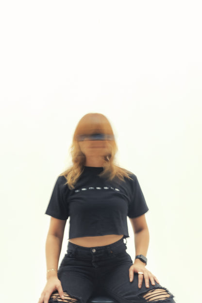 NOIR RACER CROP TEE